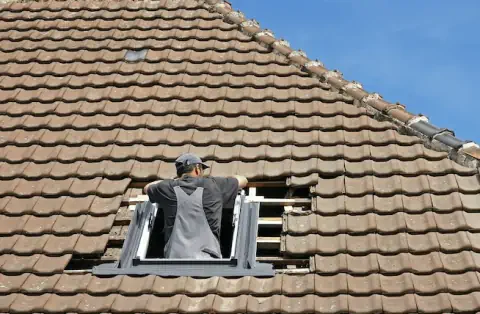 Pose de velux - Fontaine-le-Dun